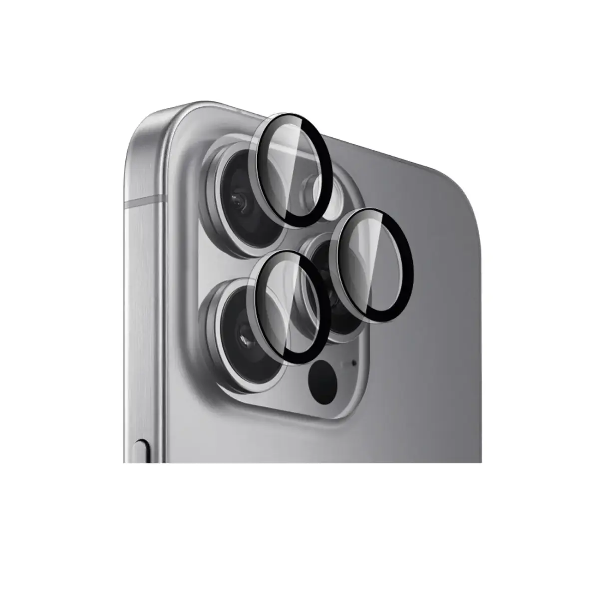 Puro Individual Camera Lens tempered glass for iPhone 16 Pro | iPhone 16 Pro Max camera lenses