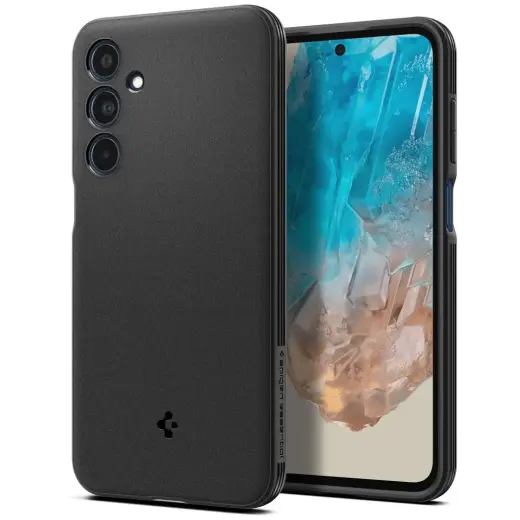 SPIGEN ESSENTIAL SANDBLAST GALAXY M35 5G МАТОВЫЙ ЧЕРНЫЙ