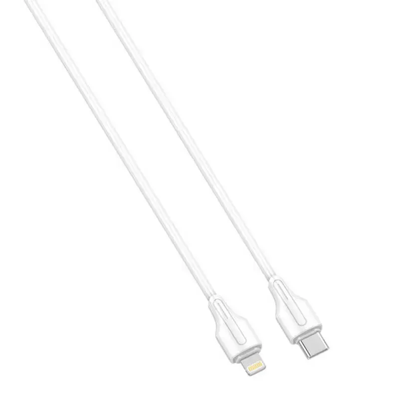 LDNIO LC122-I 2m, 30W USB-C - Lightning Cable