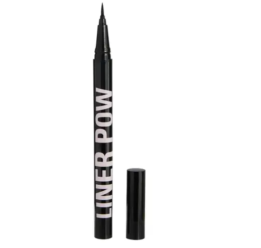 Makeup Revolution, Liner Pow, Precise, Gel Eyeliner, Black, 0.5 ml