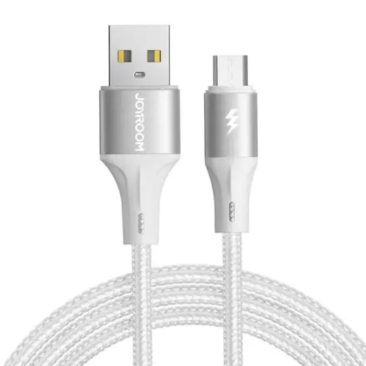 Cable USB Joyroom Light-Speed USB to Micro  SA25-AM3, 3A | 1.2m (white)
