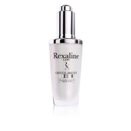 Rexaline, Crystal Bright, Hyaluronic Acid + 3 Bright Active, Illuminating, Serum, For Face, 30 ml *Tester