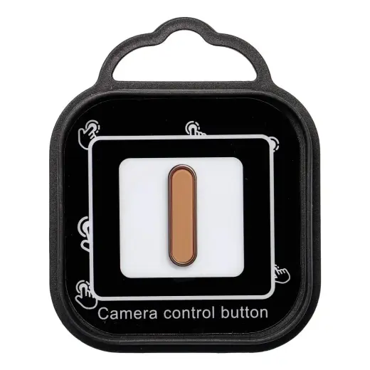 Camera Control active button fit Drop Glue / Clear telefono dėklas su MagSafe palaikymu iPhone 16 rudas