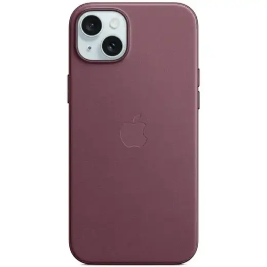 Etui Apple MT4A3ZM|A iPhone 15 Plus | 14 Plus 6.7" MagSafe czerwona morwa|mulberry FineWoven Case
