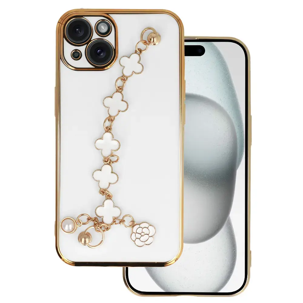 Trend Case for Iphone 15 design 3 white