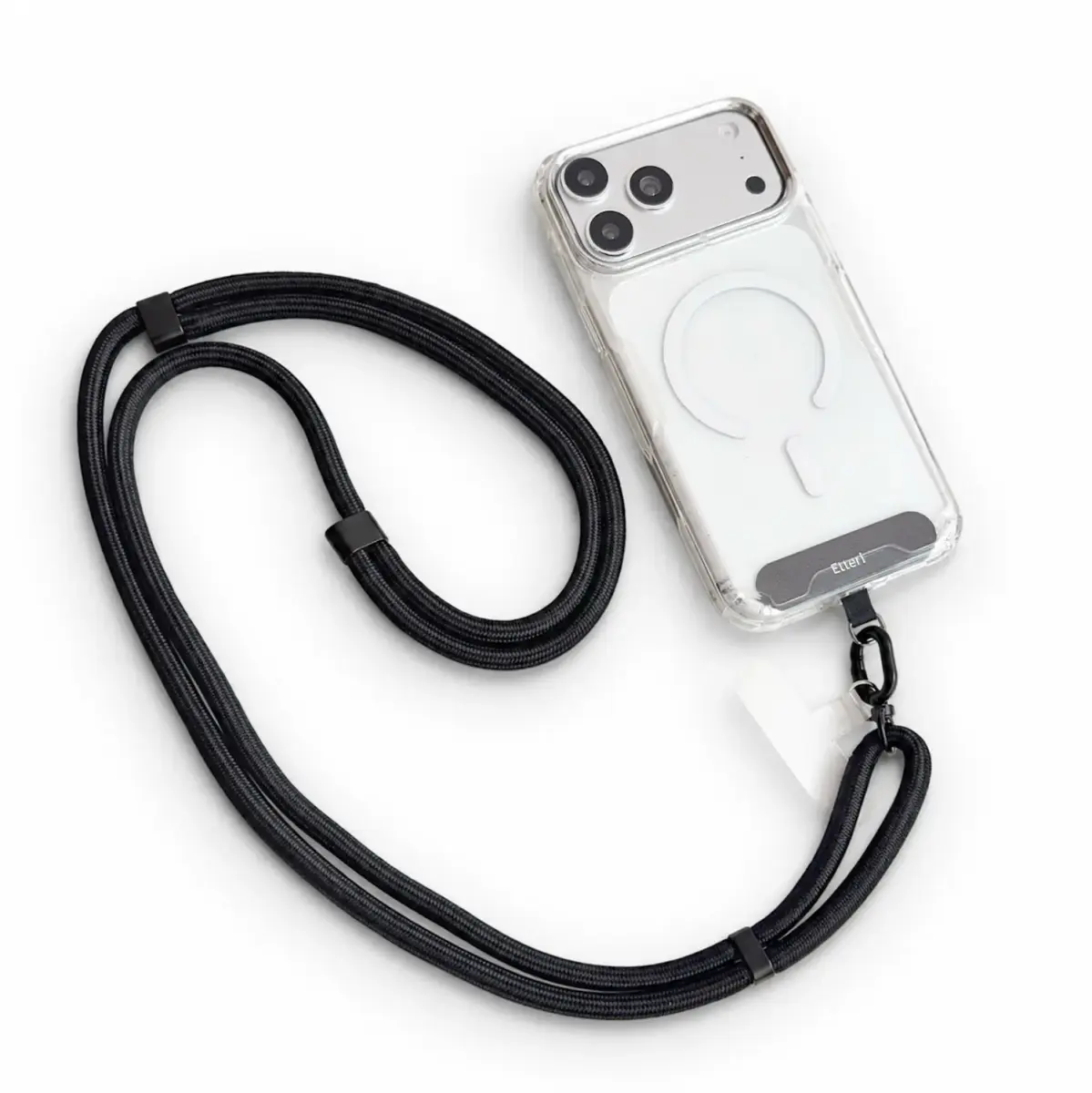 Etteri universal neck lanyard for phones black