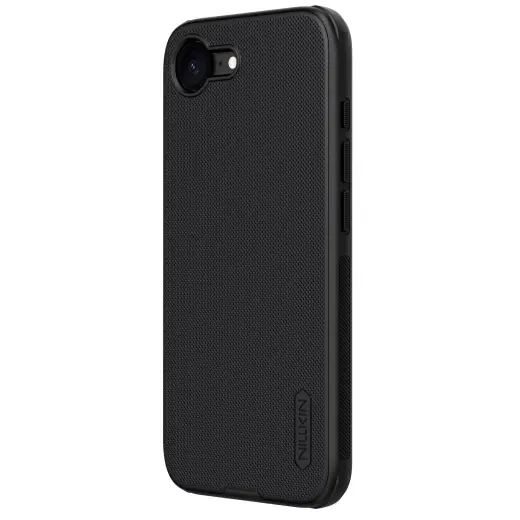 Nillkin Super Frosted PRO dėklas telefonui iPhone 16e, juodas