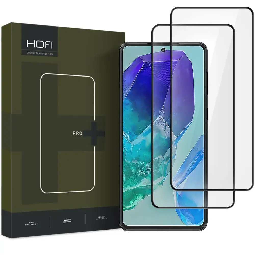 HOFI GLASS PRO+ tempered glass for phone Samsung Galaxy M55 5G black