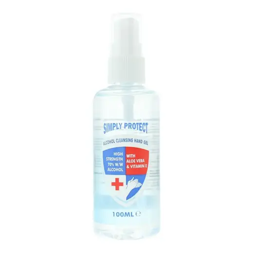 Simply Protect, Simply Protect, Alcohol, Anti-Bacterial, Hand Gel, 100 ml