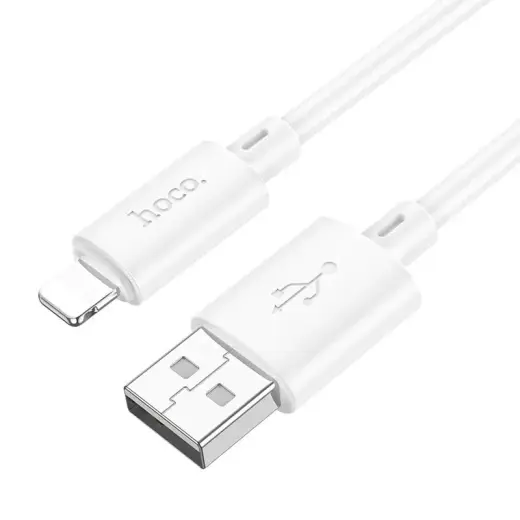 HOCO X88 провод для передачи данных и зарядки | USB-A на Lightning | 12W | 1m | белый