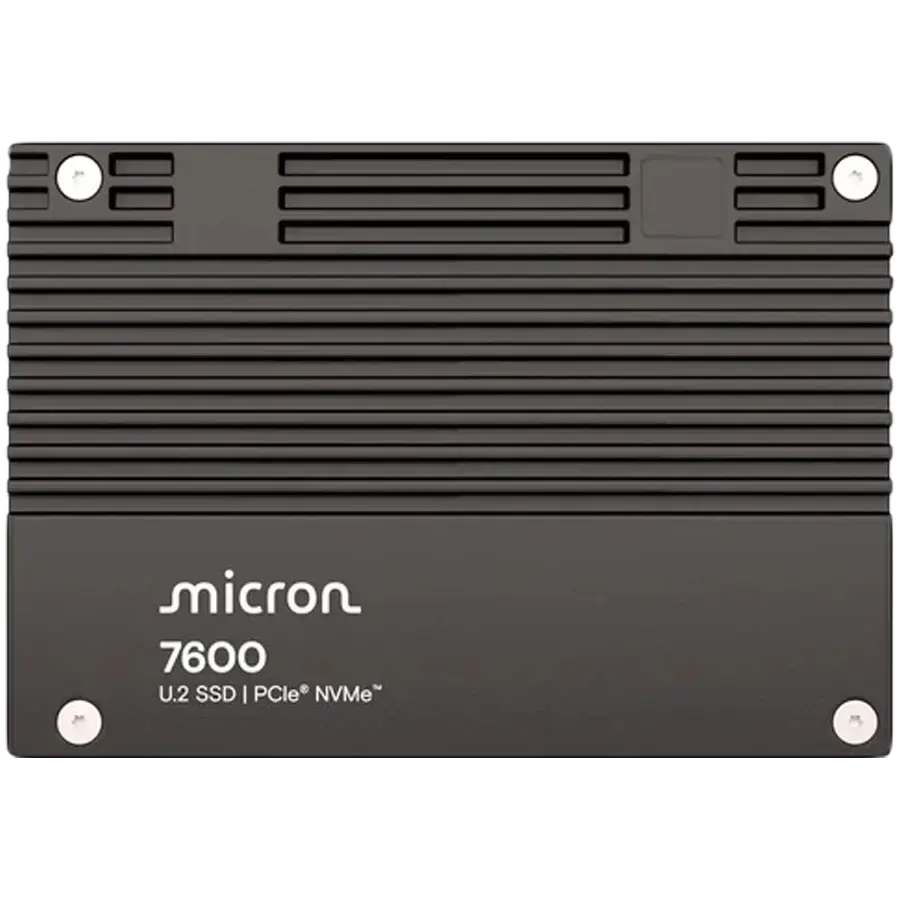 Micron 7600 PRO 3.84TB NVMe U.2 (15mm)  Enterprise SSD Single Pack