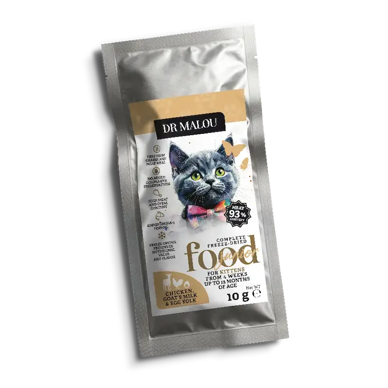 DR Malou Freeze-dried kitten food -
