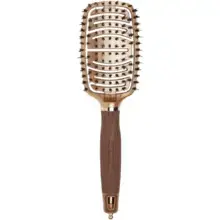 Olivia Garden NanoThermic Flex Combo - Plochý kartáč na vlasy s ionickými štětinami 0ml