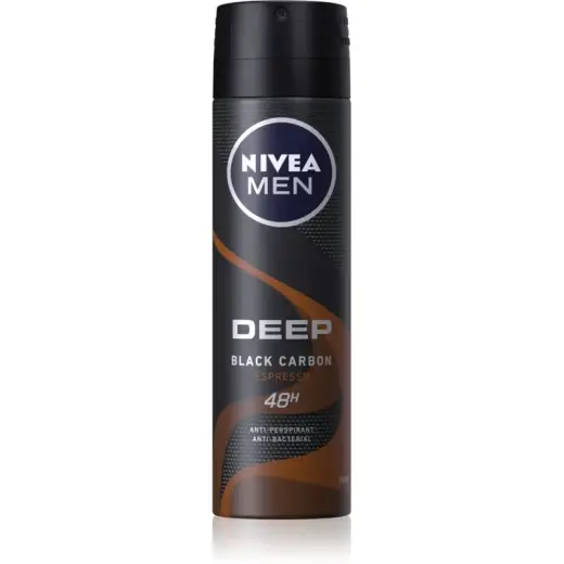 Nivea Deep Espresso Antiperspirant Spray Men 150 Ml