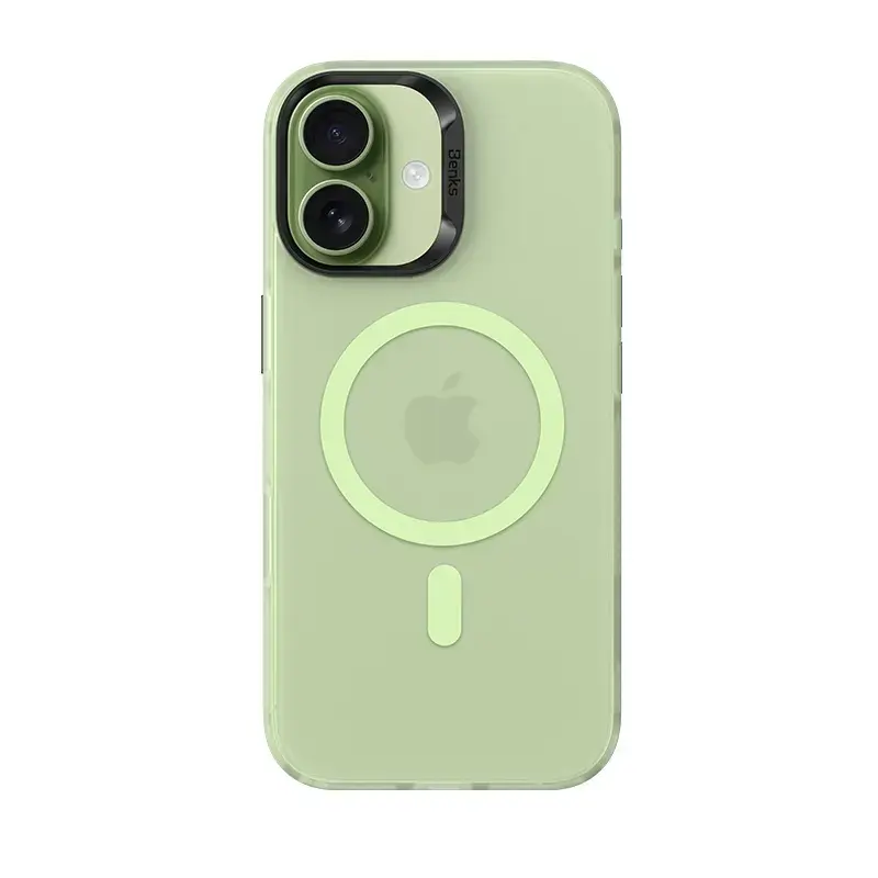 Benks Lucid Armor maciņš telefonam iPhone 17 zaļš