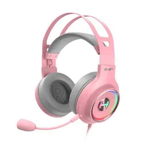 Edifier HECATE G4 TE gaming headphones, RGB, 7.1 (pink)