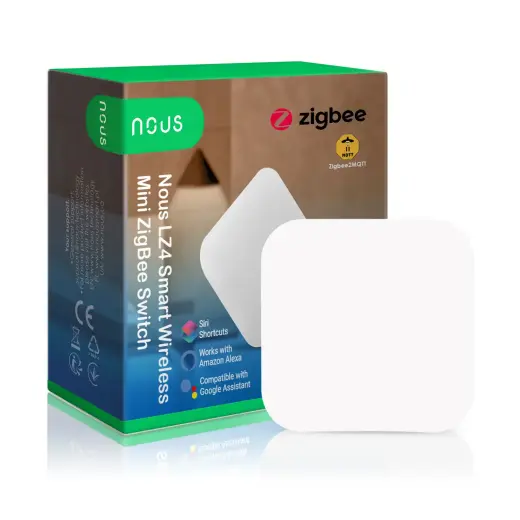 NOUS LZ4 mini smart wireless ZigBee switch, TUYA / Smart Life