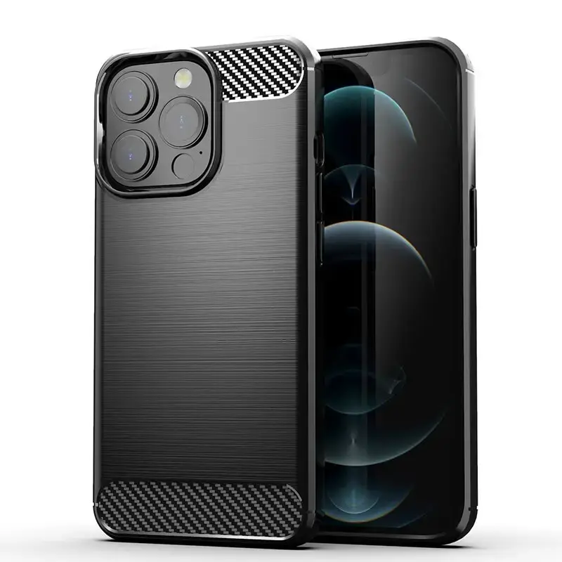 Back Case CARBON for XIAOMI REDMI NOTE 12 4G Black