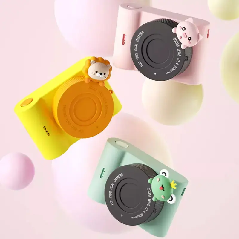 Digital camera for children C5 48Mpix, touchscreen, WiFi Frog