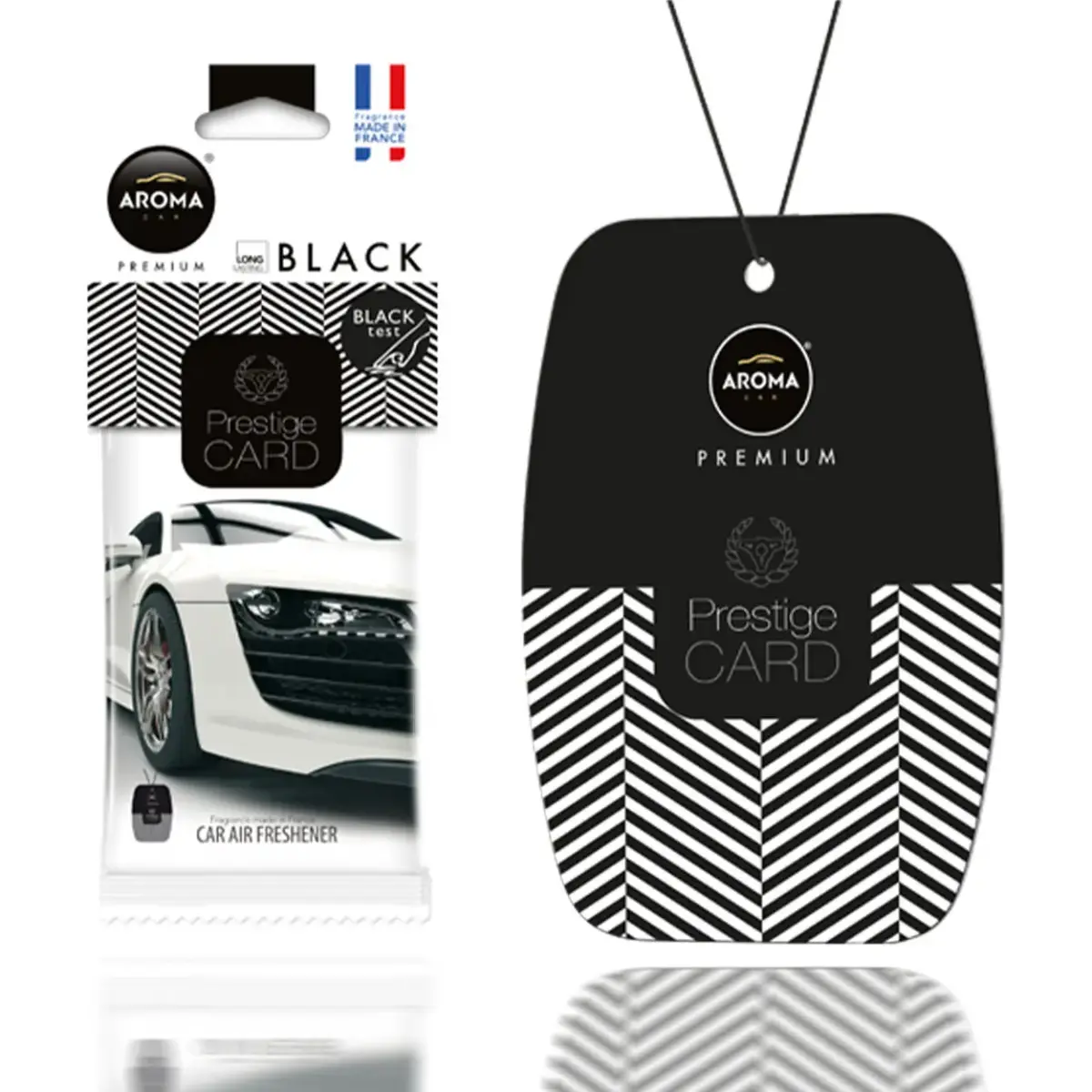 Car air freshener AROMA PRESTIGE CARD BLACK