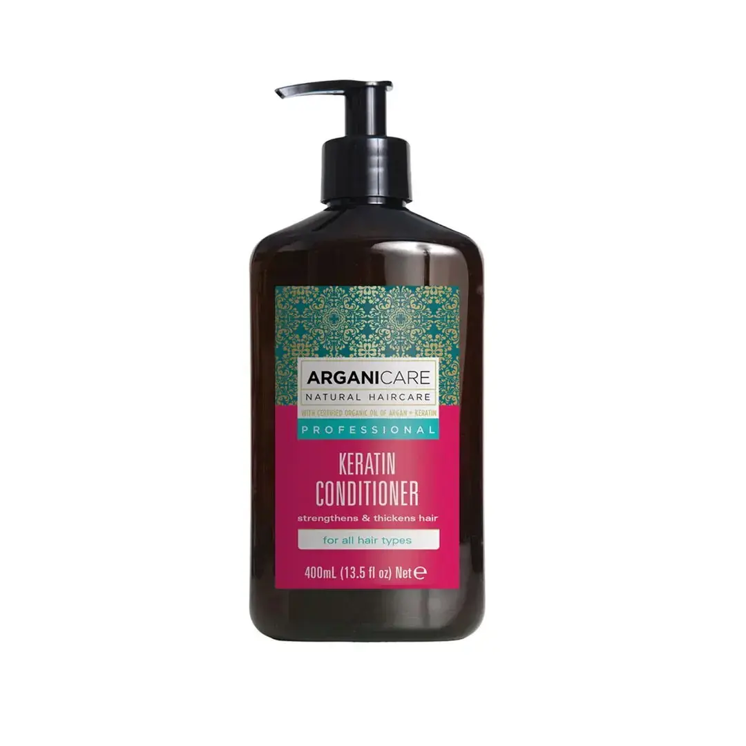 Arganicare, Keratin, Hair Conditioner, Nourishing & Strengthening, 400 ml