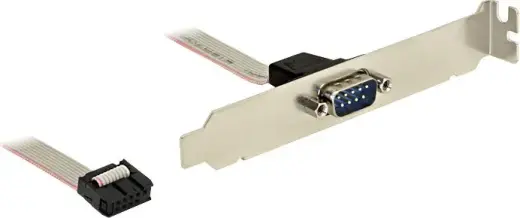 Delock Slot Bracket COM 9PIN