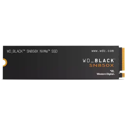 SSD POWERED BY SANDISK  Black SN850X HeatSink 4TB M.2 2280 PCIe Gen4 x4 NVMe, Read/Write: 7300/6600 MBps, IOPS 1200K/1100K, TBW: 2400