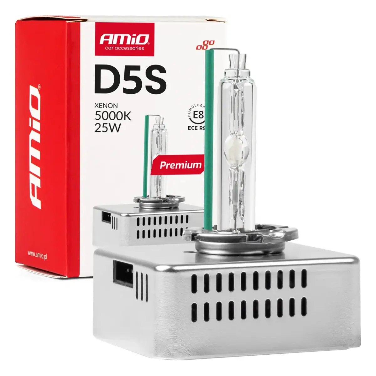 Xenon Bulb D5S 5000K AMiO PREMIUM
