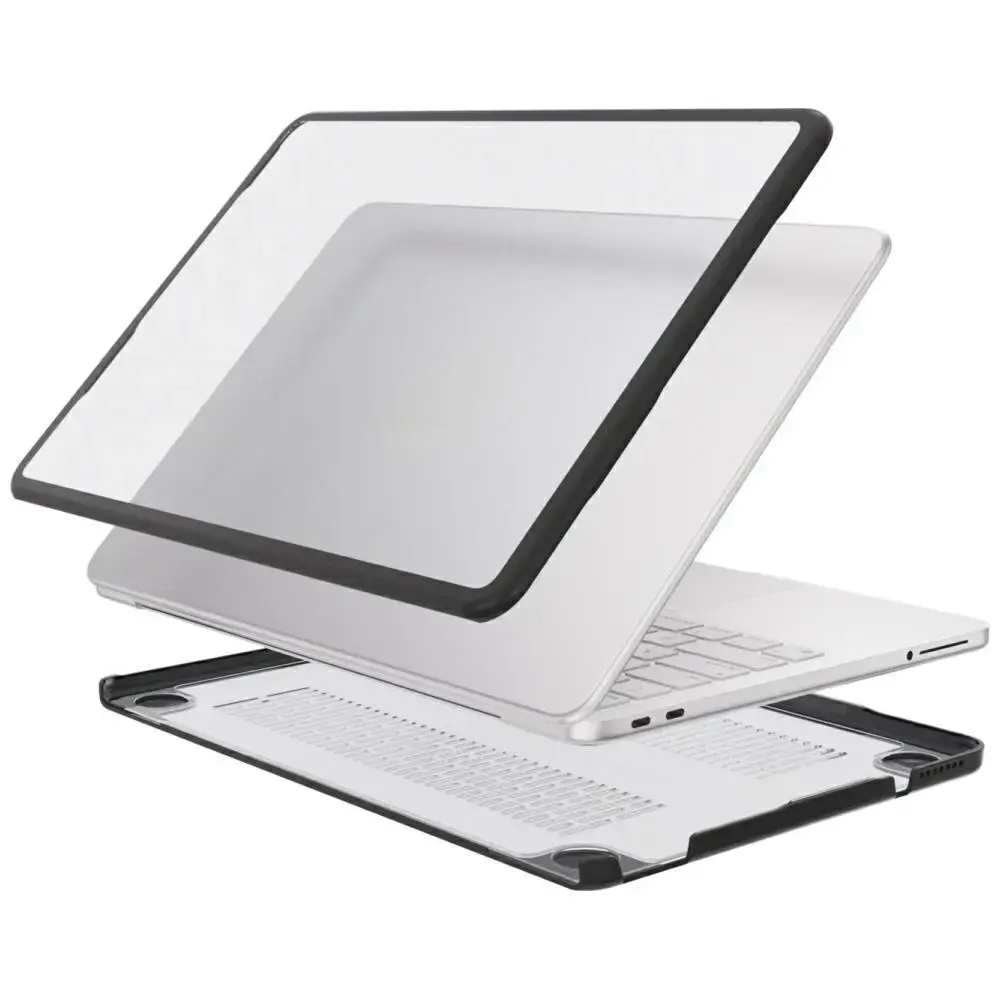 4smarts protective case for Apple MacBook Neo black frame