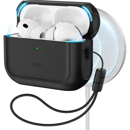 ESR ORBIT HALOLOCK MAGSAFE APPLE AIRPODS PRO 3 BLACK