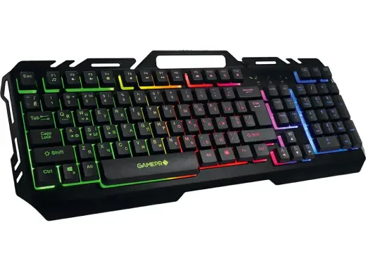 GamerPro GKB670 gaming keyboard with RGB LED lights (RU | ENG)