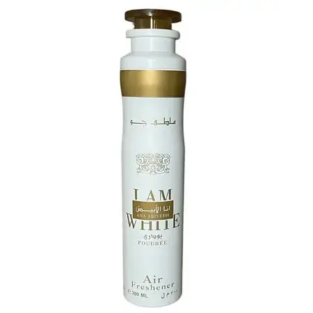 Ana Abiyedh Poudree I Am White Air Freshener by Lattafa 300ml