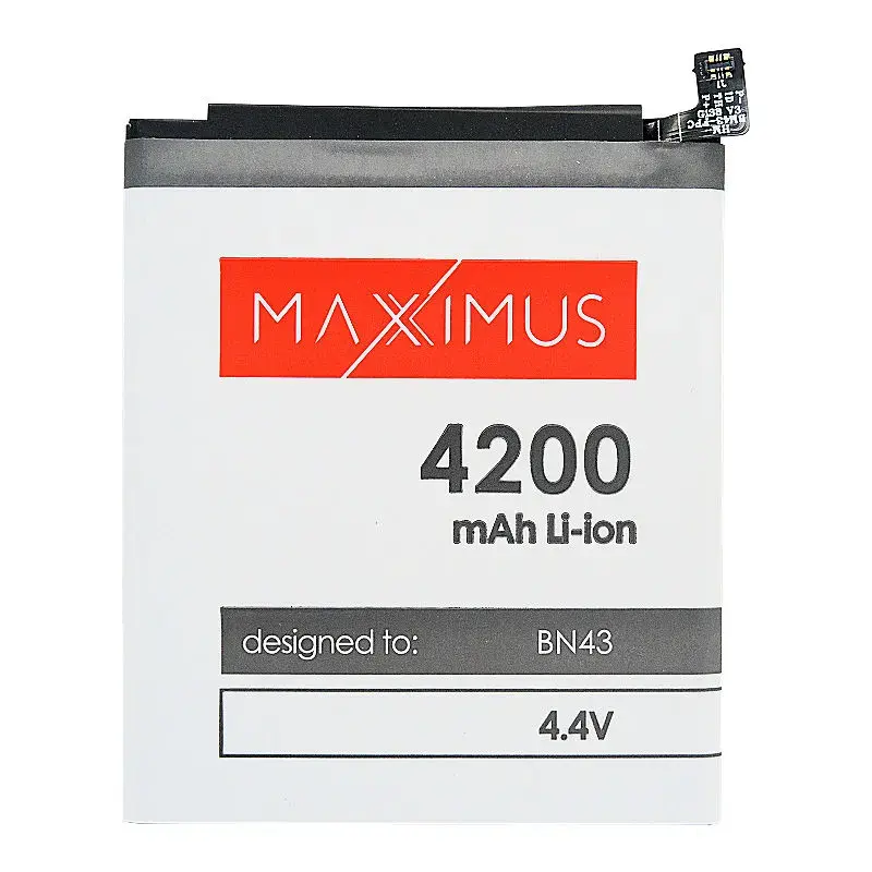 BATTERY MAXXIMUS XIA REDMI NOTE 4X 4200mAh  LI-ION BN43
