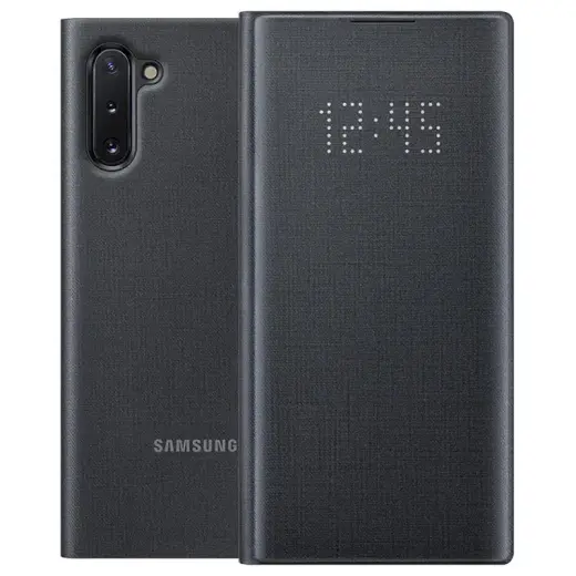 Samsung EF-NN970PBEGWW LED View Cover Original Book case for Samsung N970 Galaxy Note 10 (Note 10 5G) black