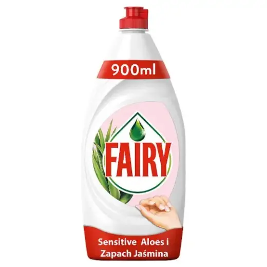 FAIRY trauku mazgāšanas līdzeklis.ALOE & PINK JASMINE 900ml