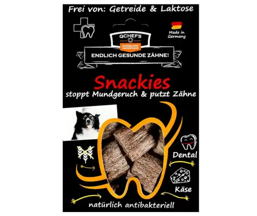 QCHEFS Dog Treat Snackies 65 g