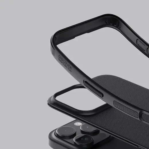 Nillkin Super Frosted Shield Pro phone case for iPhone 16 Pro Max black