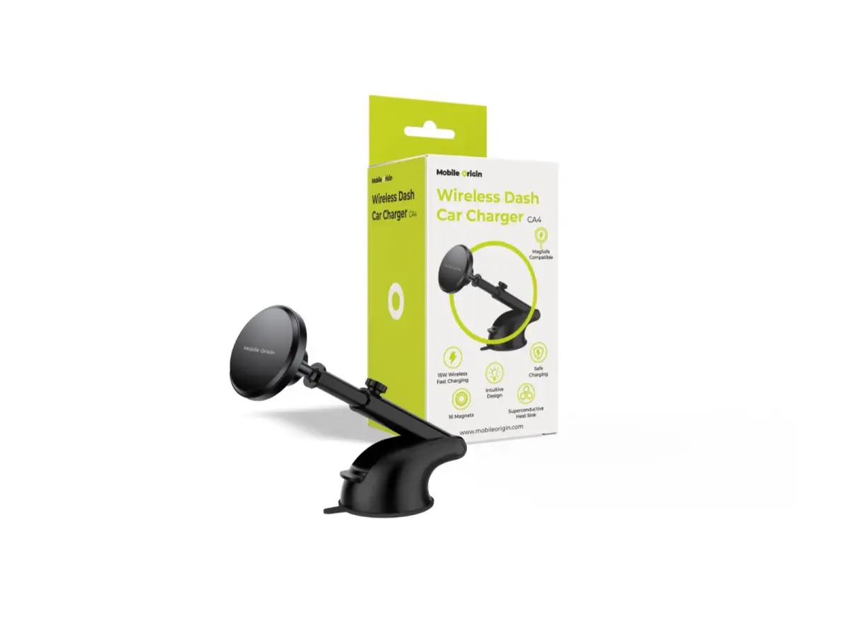 Mobile Origin Wireless Dash Car Charger MO4, MagSafe Compatible