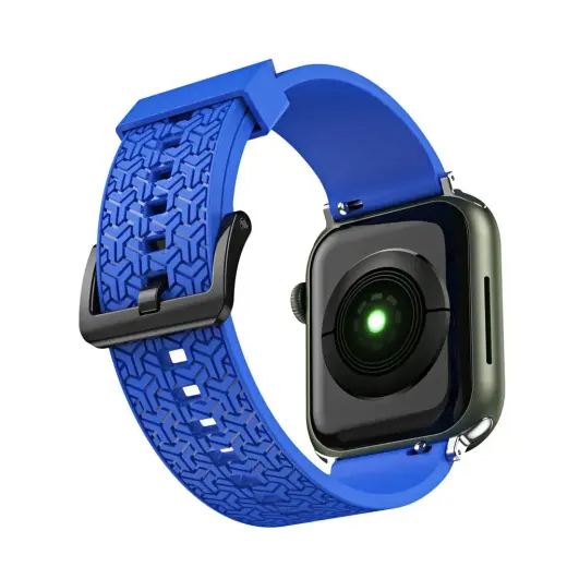 Y nutikella rihm Apple Watch (42/44/45 mm) jaoks | roostevaba teras | sinine