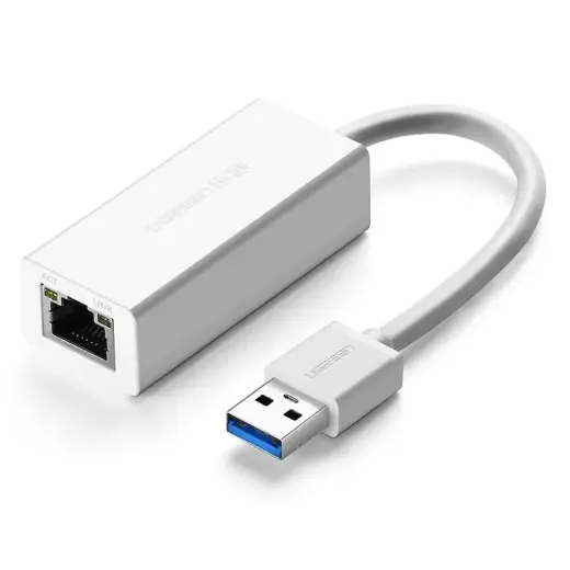 Ugreen CR111 USB 3.0 to RJ45 network adapter white