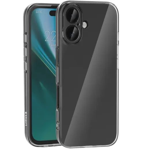 Etteri transparent phone case for iPhone 16 Plus 6,7