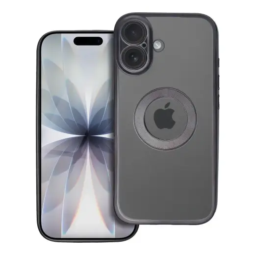 GLAM maciņš telefonam iPhone 17 melns