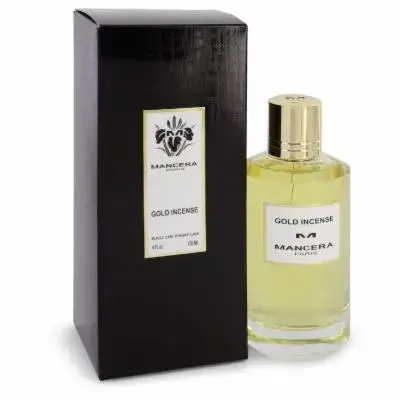Mancera Gold Incense Perfume for Unisex Eau De Parfum Spray 4.0 Oz