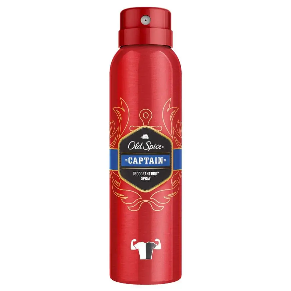 Old Spice Captain Deodorant Spray - 150 Ml