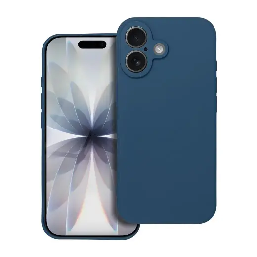 Soft maciņš telefonam iPhone 17 tumši zils