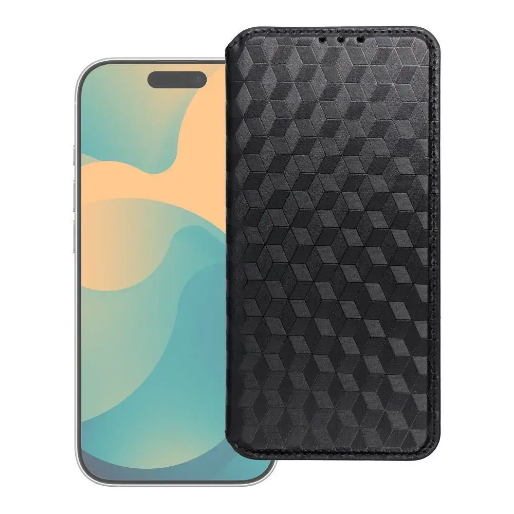 Flip case for Motorola G57 POWER Cubic Book black