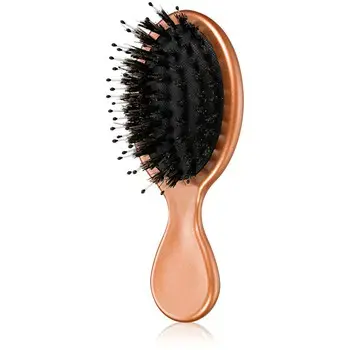 BrushArt Boar Bristle Paddle Hairbrush Travel - Cestovní kartáč