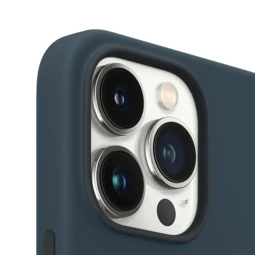 MM2T3ZM|A Apple Silicone Magsafe Cover for iPhone 13 Pro Max Abyss Blue (Damaged Package)