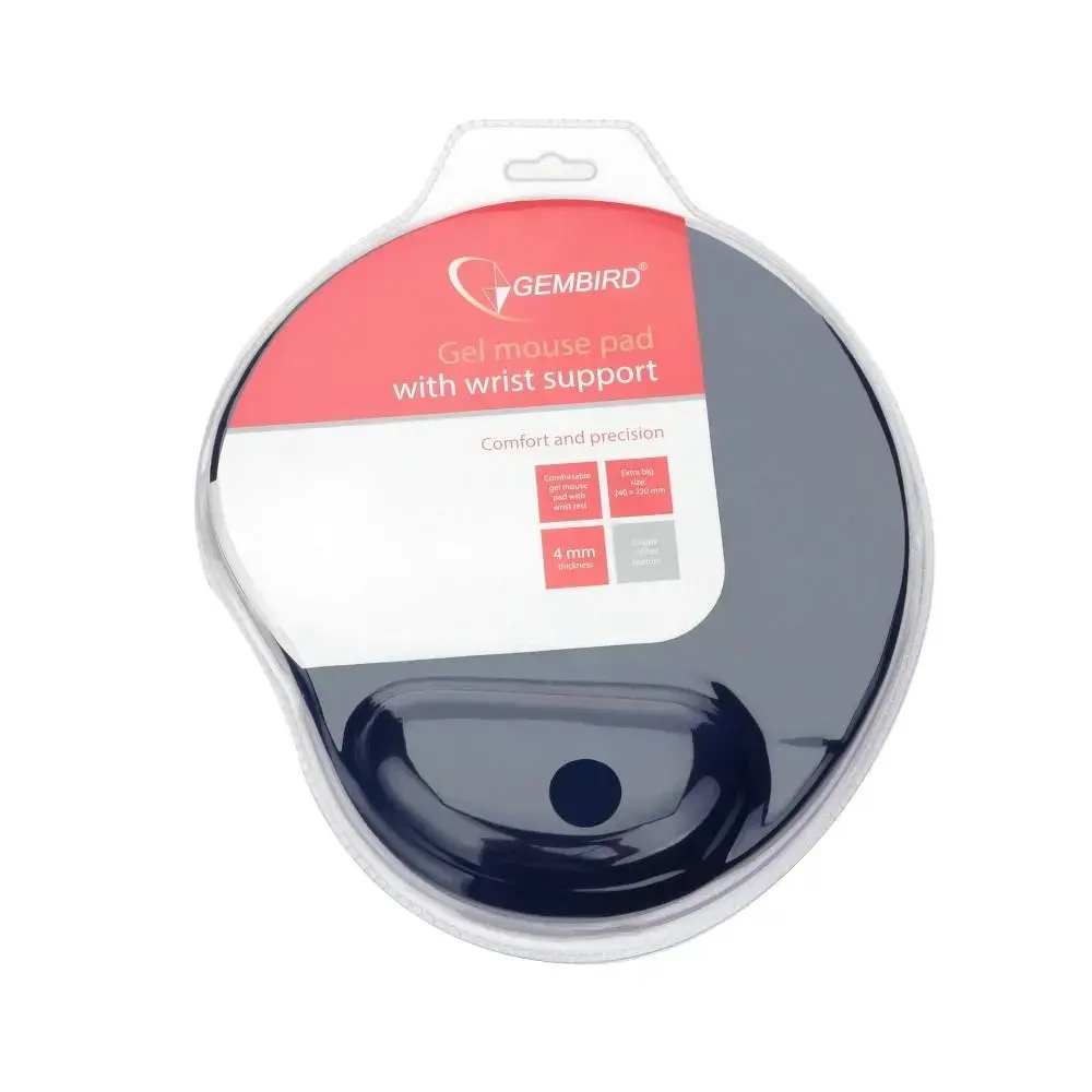 Mousepad wrist support MP-GEL-BLUE 260x220 blue