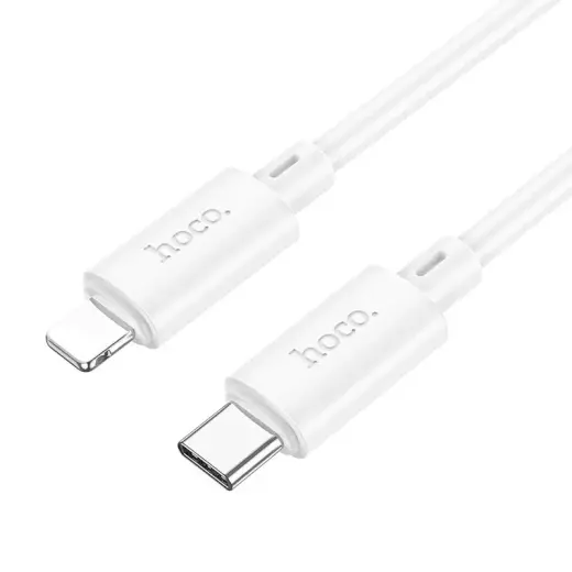 Hoco X88 data transfer and charging cable | USB-C to Lightning | PD | 27W | 2m | white